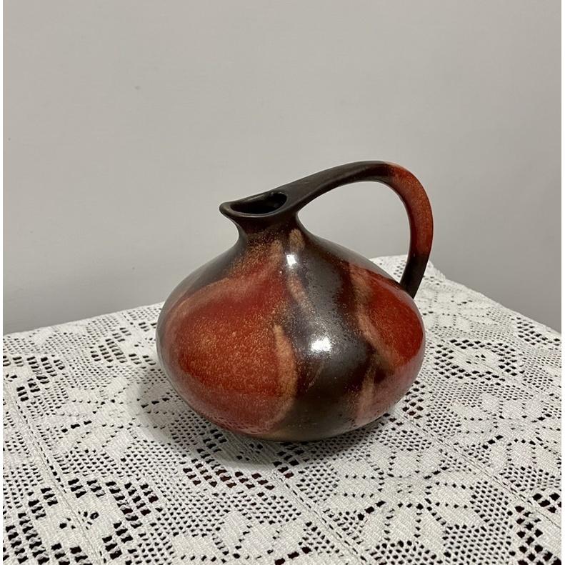 1960年代德國 西德 Ruscha Art手工製作花瓶～形狀平衡得很好且深具歷史意義{Thistle Vintage}-細節圖4
