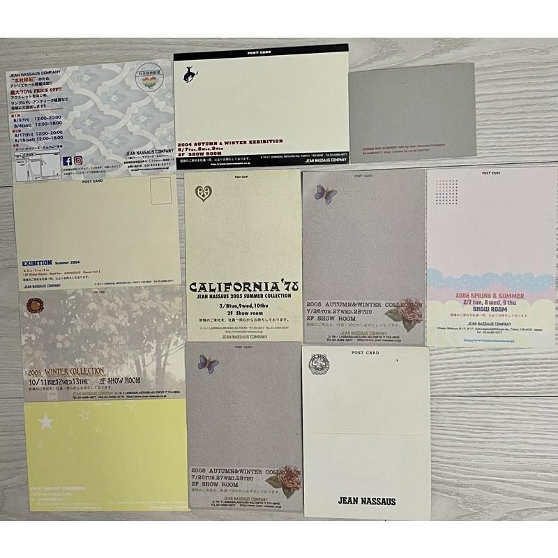 2004到2006一批日本Jean Nassaus company製作的復古明信片描繪1970年代的嬉皮時代-細節圖3