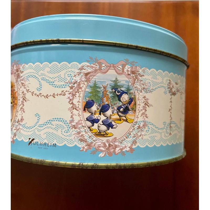 鐵盒1⃣️絕品孤品2008年東京迪士尼旅館開幕紀念版米奇大野狼2⃣️冰雪奇緣艾莎安娜合影Thistle Vintage-細節圖3