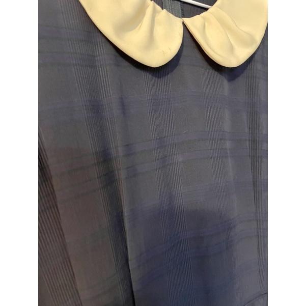 古著法國st. LEONARD日本製造 真絲古著洋裝VINTAGE昭和浪漫法國優雅加上日本工藝完美的結合-細節圖2