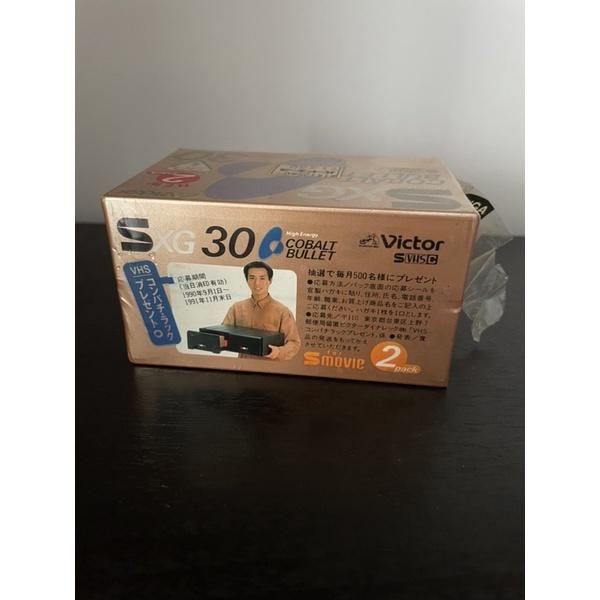 全新純正日本製 1⃣️Fuji Fujifilm 攝影 錄影帶 VHS 2⃣️Victor 2捲2卷一組包膜未拆-細節圖3