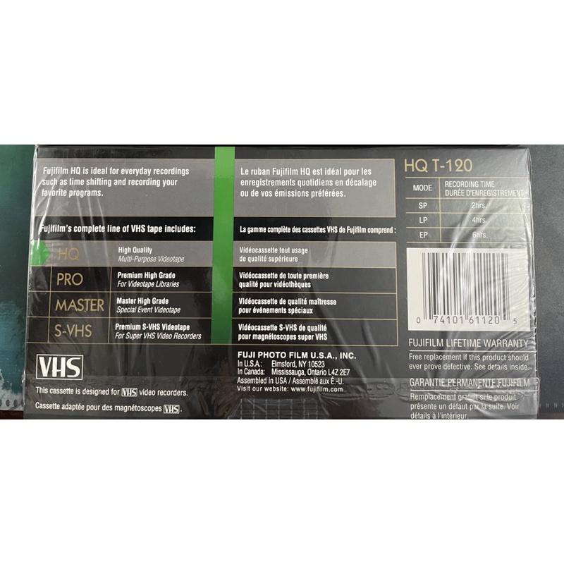 全新純正日本製 1⃣️Fuji Fujifilm 攝影 錄影帶 VHS 2⃣️Victor 2捲2卷一組包膜未拆-細節圖9