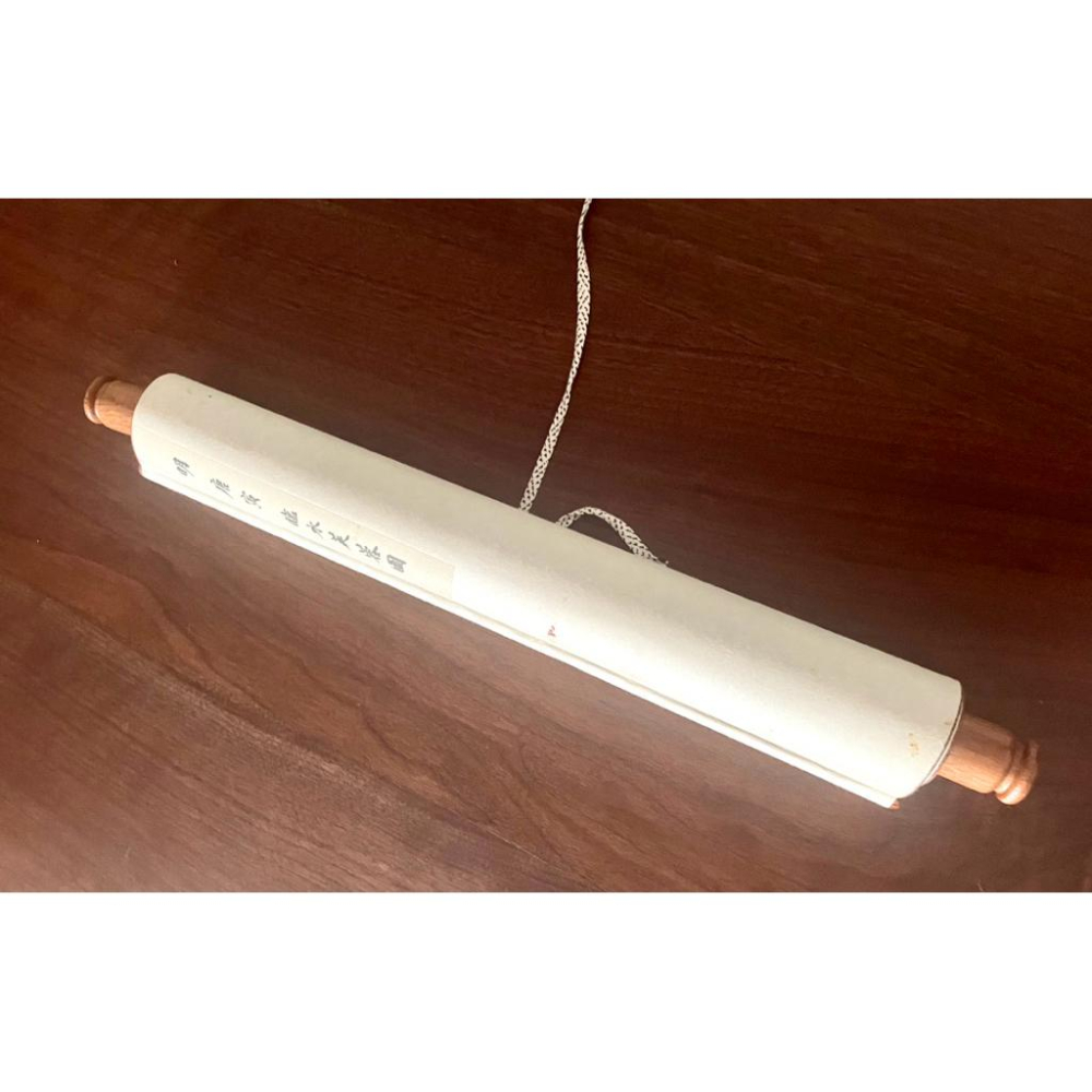 【故宮絕版珍藏】明 唐寅《臨水芙蓉圖》複製畫掛軸✨日本二玄社 精緻複製品 (約1980-90年代出品)-細節圖7