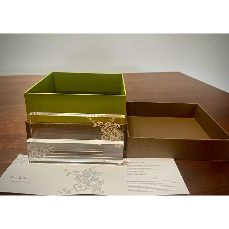 琉璃工房 梅花名片架：淬鍊清雅，映照東方哲思 在方寸之間，承載的不僅是名片，更是品味與文化的傳遞-細節圖5