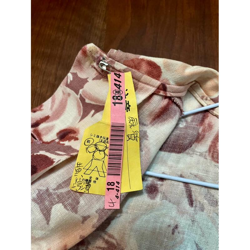 古著vintage精品95新90年代台灣手工裁縫的古著襯衫，不僅擁有獨特的復古風情，日常穿搭的百搭單品、假袖扣翻袖設計-細節圖5