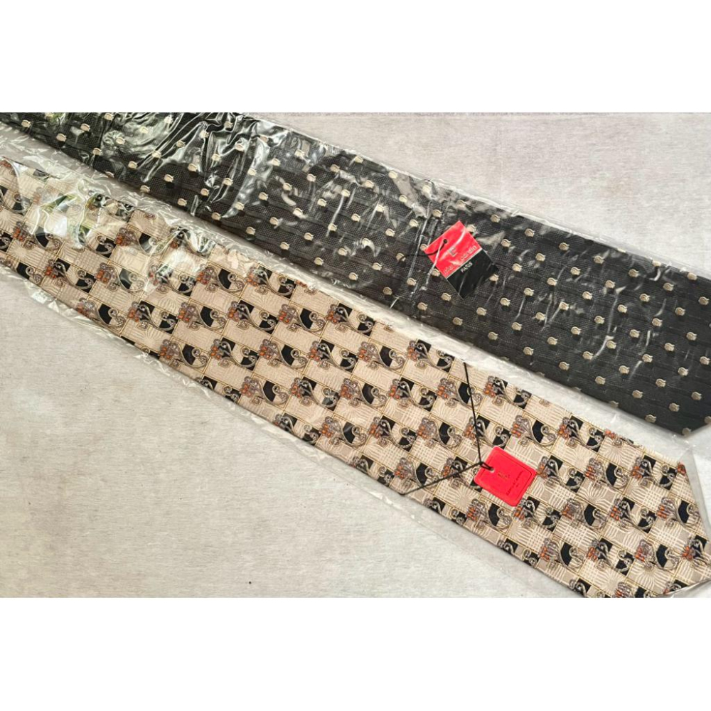 全新名牌領帶低價販售✨100%絲✨ROBERTA DI Camerina 皮爾卡登Pierre Cardin Paris-細節圖2