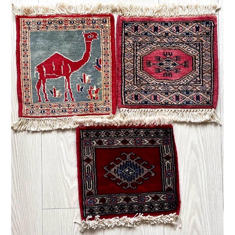 巴基斯坦手工打造 波斯地毯桌上墊 ✨全新未使用，每款限量僅一件！獨特中東異國風情，絕無僅有✨-細節圖2