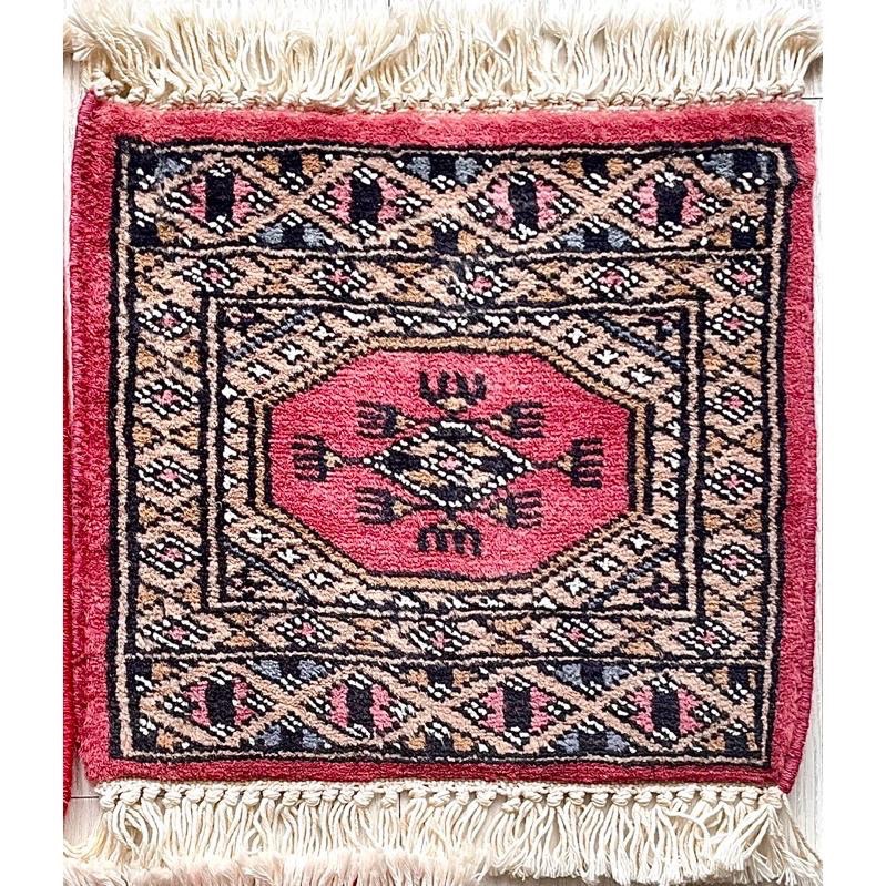 巴基斯坦手工打造 波斯地毯桌上墊 ✨全新未使用，每款限量僅一件！獨特中東異國風情，絕無僅有✨-細節圖3