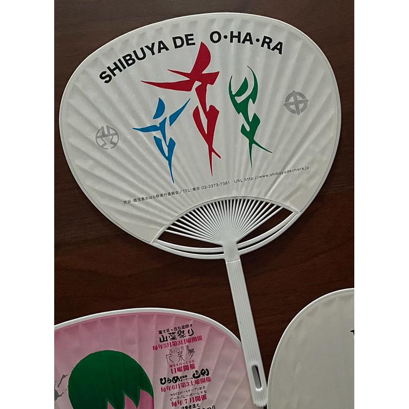 未使用日本夏日涼扇扇子手扇、galleria、涉谷鹿兒島祭、海底總動員尼莫、山菜祭花菜夢-細節圖6
