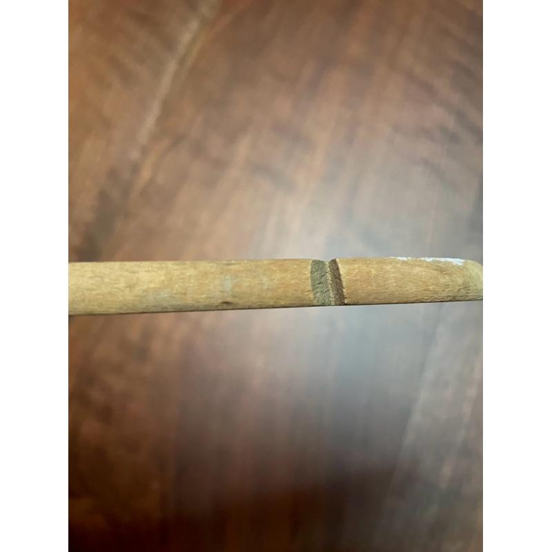 懷舊經典！50年代台灣製實木榫接衣架，原木質感，滿載歲月痕跡！ 不僅是衣架，更是台灣50年代經濟起飛、木工工藝精湛的見證-細節圖5