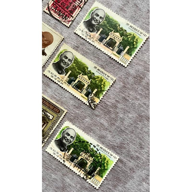 民國45年蔣總統七秩華誕紀念郵票、中華民國建國50年國慶紀念郵票、蔣總統玉照郵票(55年版)-細節圖9