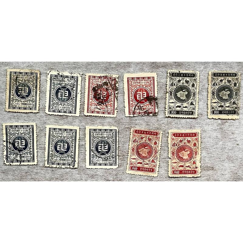 郵票：民國48年發行金門莒光樓～60年發行招商局創業百年紀念～45年發行電信75週年紀念郵票-細節圖6