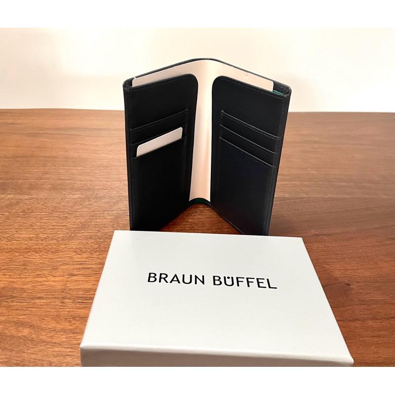 原盒原裝紙袋全新真品1️⃣德國BRAUN BUFFEL小金牛深藍色護照夾皮夾2️⃣Jim Thompson泰絲絲巾雲朵搖-細節圖8