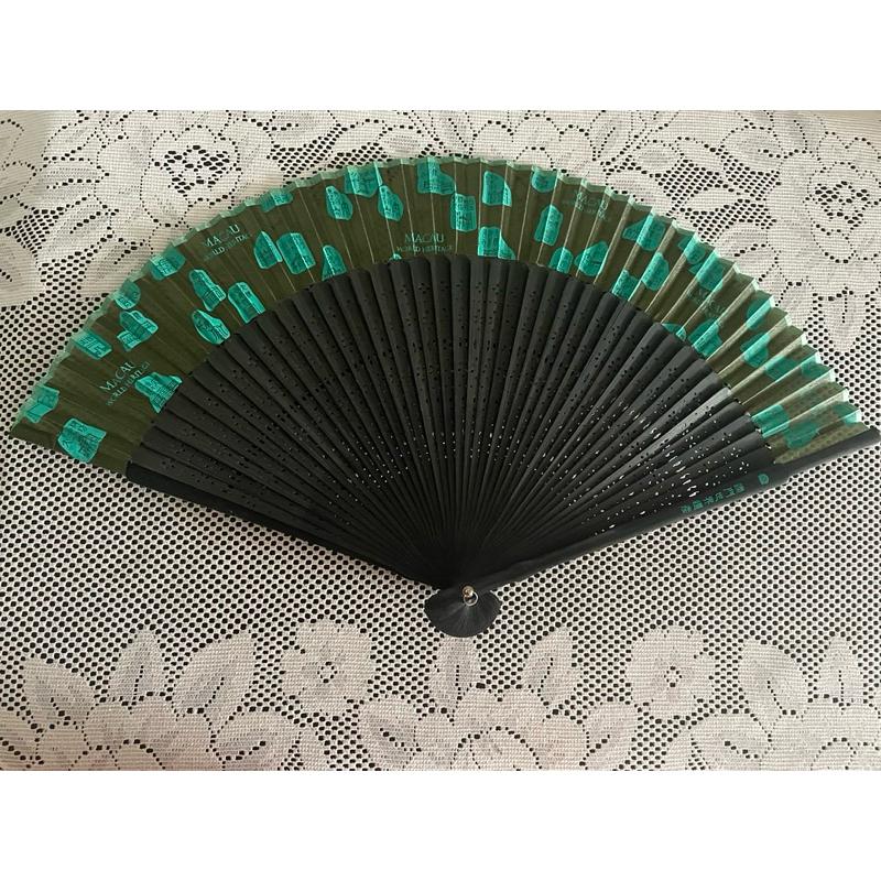 獨具特色的澳門世界遺產紀念扇 印有澳門世界遺產的標誌性建築圖案，質感優雅，極具收藏價值與紀念意義-細節圖6