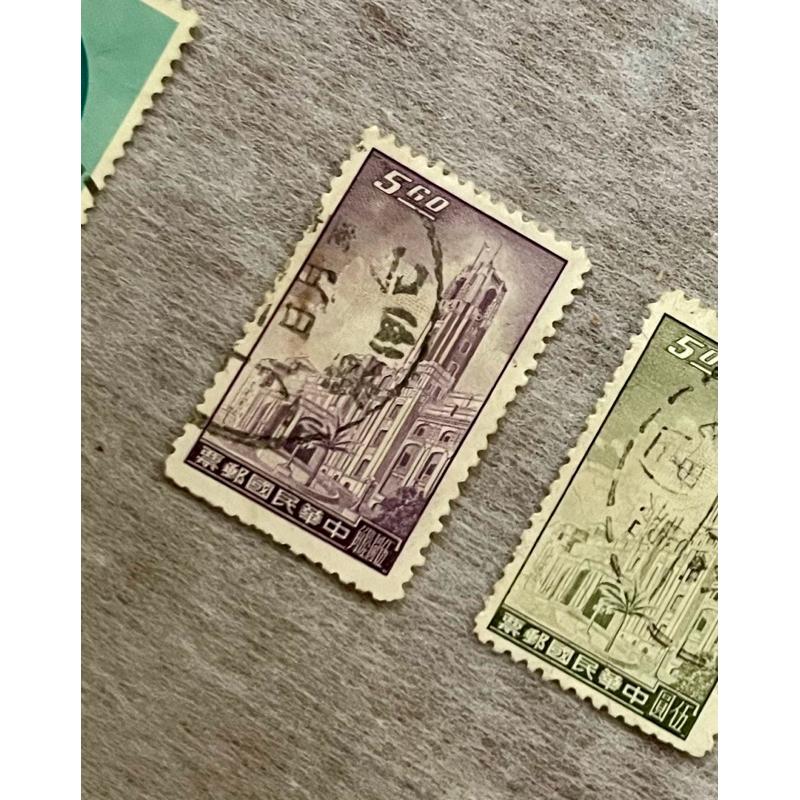 獨一無二罕見48年蔣夫人紅十字、54年蔣夫人玉照郵票、47年總統府郵票3張絶版稀少-細節圖4