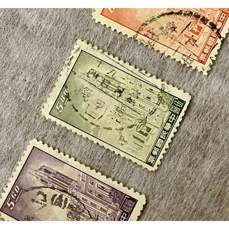 獨一無二罕見48年蔣夫人紅十字、54年蔣夫人玉照郵票、47年總統府郵票3張絶版稀少-細節圖5