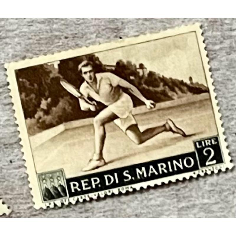 1953年歐洲聖馬利諾 聖馬力諾未使用異形三角形郵票三張、香港郵票英國女王伊莉莎白二世：1973年（一角、二角五分、五角-細節圖3