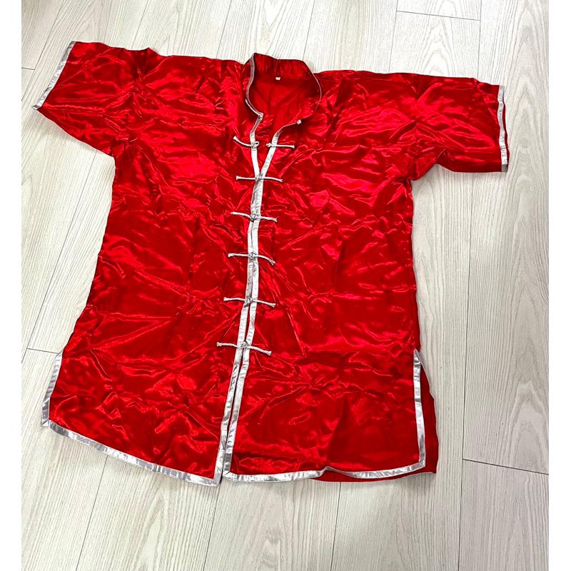 （有藍色、紅色）打鼓服舞龍舞獅表演服腰鼓服武術練功服演出服 L號團體團體表演買入-細節圖4