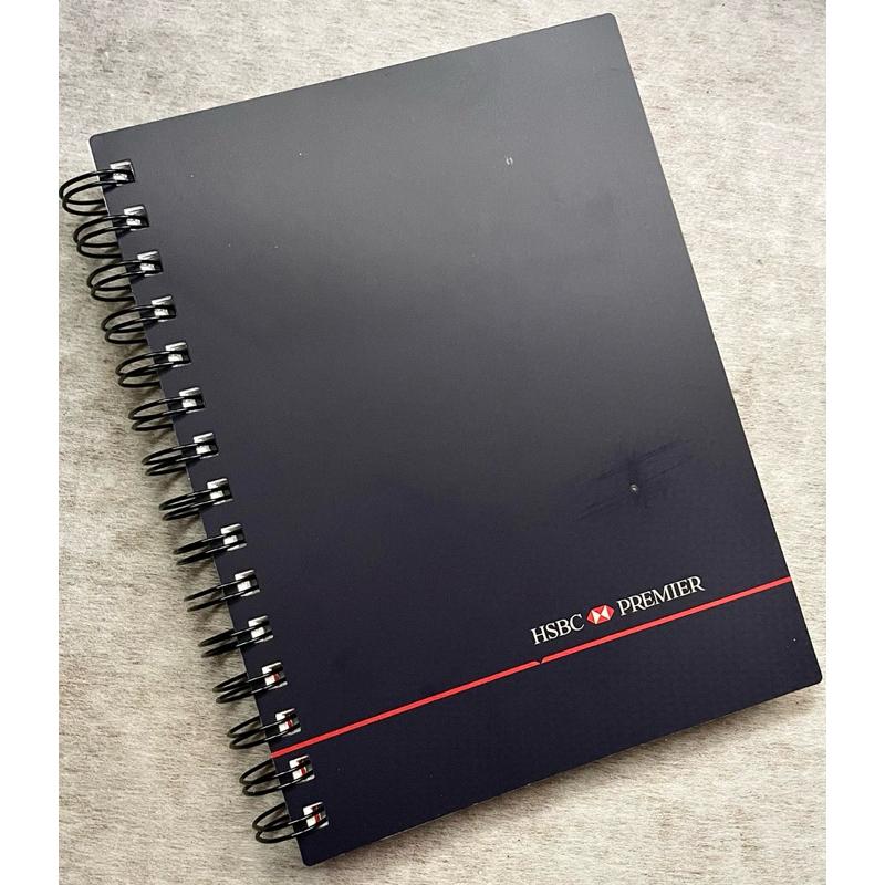 民國66年世界反共聯盟第10屆大會紀念郵票私封信封含信件2️⃣HSBC 匯豐銀行加持卓越理財premier記事本筆記本-細節圖3