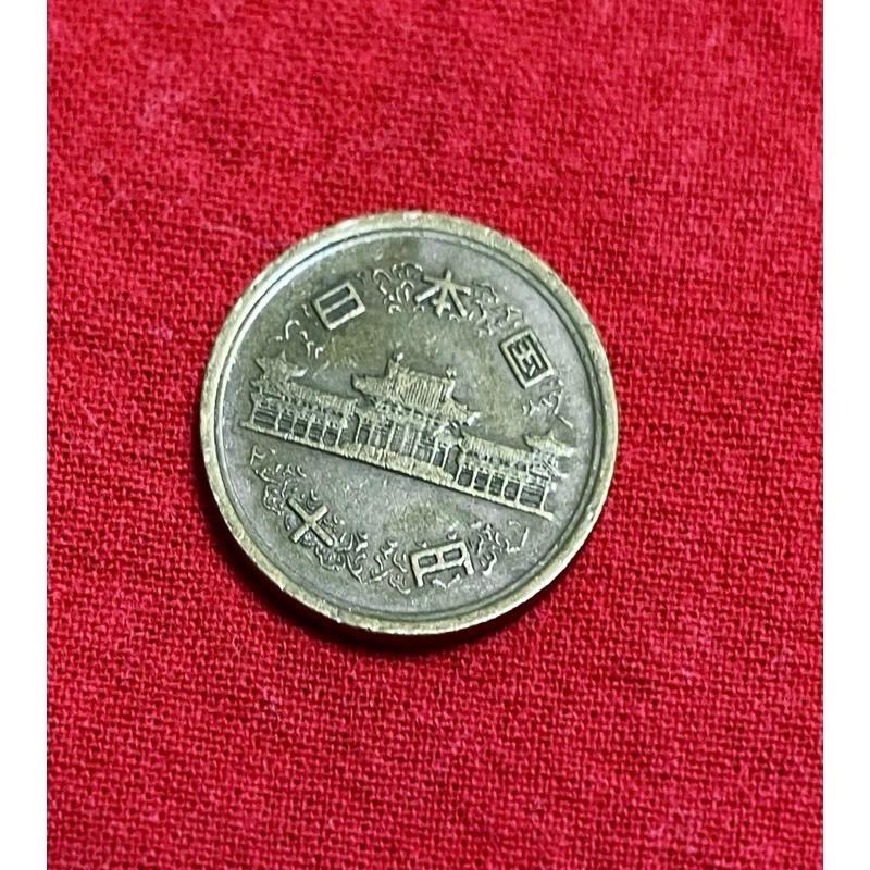 日本昭和絕版硬幣1️⃣52年10円10元2️⃣62年10円3️⃣42年1967年ㄧ円1元4️⃣48年1973年五円5元-細節圖3