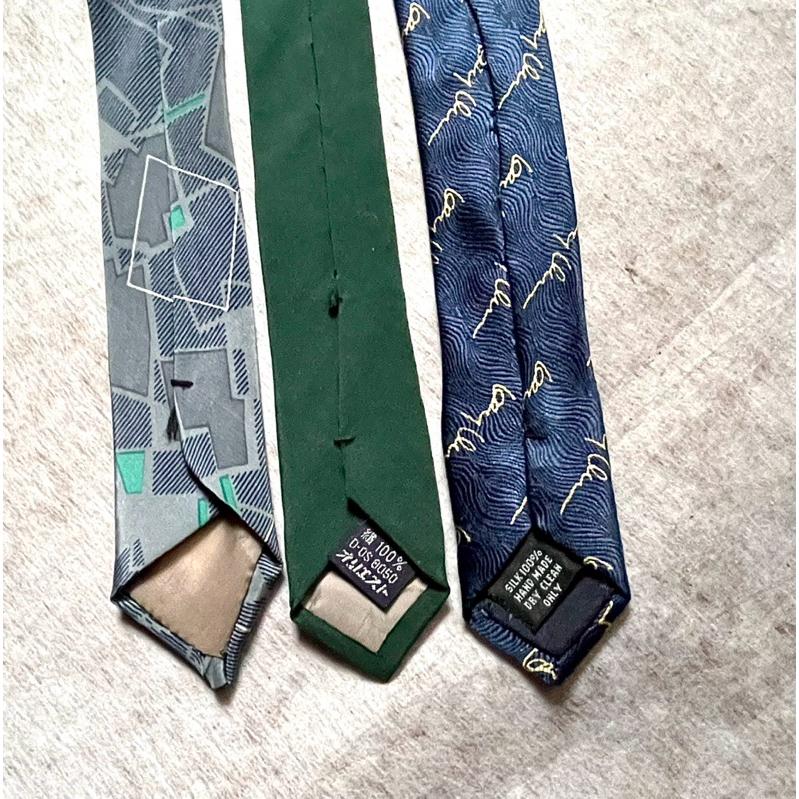 二手古著領帶✨均為100%純絲✨品相85新✨價格優惠Daoheng 手工製✨Trap Italy✨Oriest 日本製-細節圖4