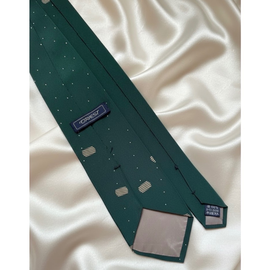 二手古著領帶✨均為100%純絲✨義大利品牌日本製造✨品相85新✨價格優惠1️⃣Daoheng 手工製2️⃣Oriest-細節圖6