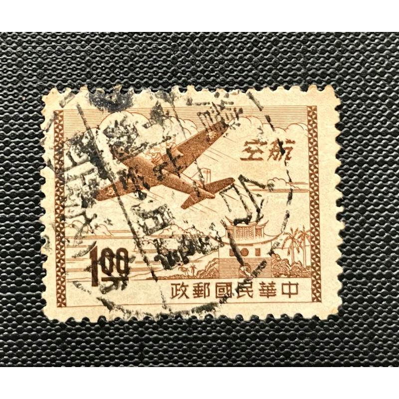 戳票蓋銷票1️⃣臺灣鳥類郵票民國56年發行57年嘉義戳台灣戳2️⃣臺北版航空郵票民國43年發行3️⃣未用發黃中國農村復興-細節圖7