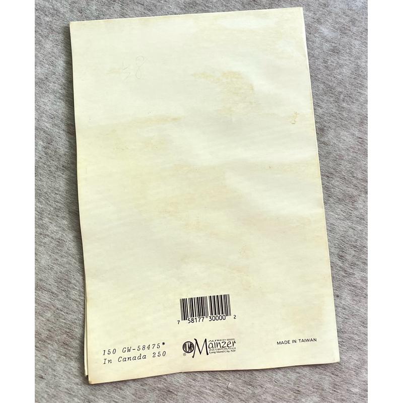 懷舊1980年代立體彈出式祝賀卡片1️⃣鈴蘭花made in Taiwan外銷加拿大2️⃣猴年聖誕卡3️⃣美國製約會卡片-細節圖8