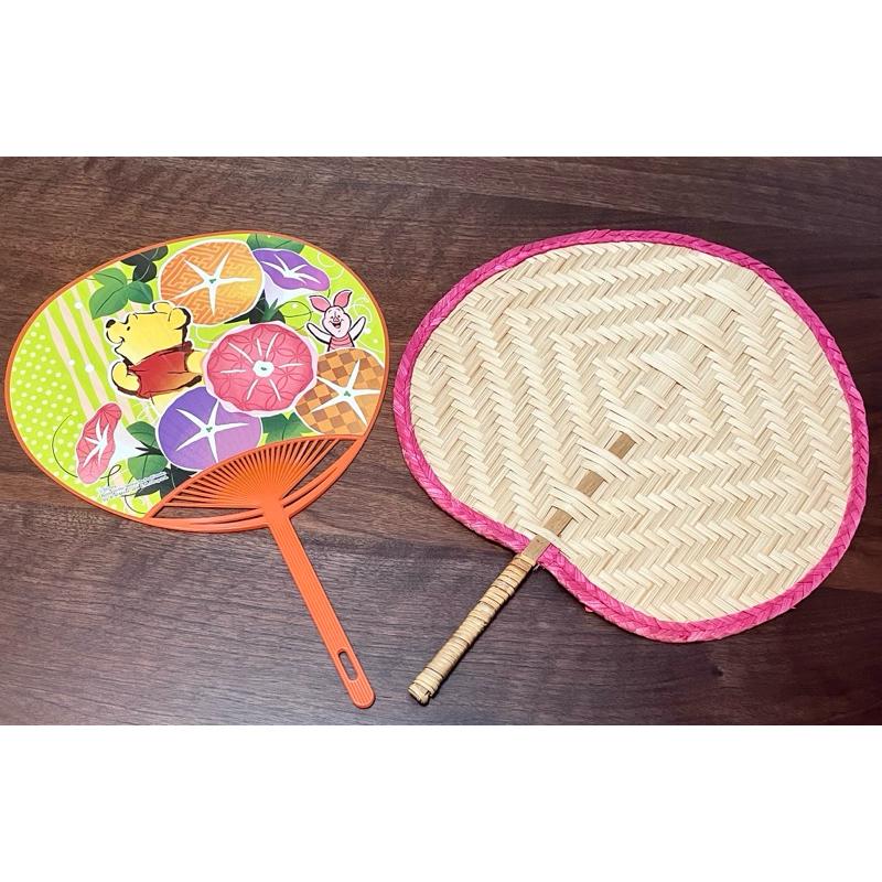 未使用新古品 日本帶回winnie the pooh小熊維尼+第一生命聯名扇(正品非仿冒)扇子 第一生命聯名-細節圖3