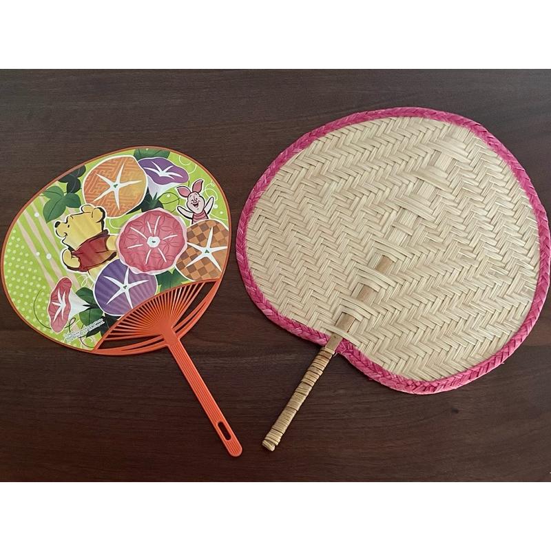 未使用新古品 日本帶回winnie the pooh小熊維尼+第一生命聯名扇(正品非仿冒)扇子 第一生命聯名-細節圖4