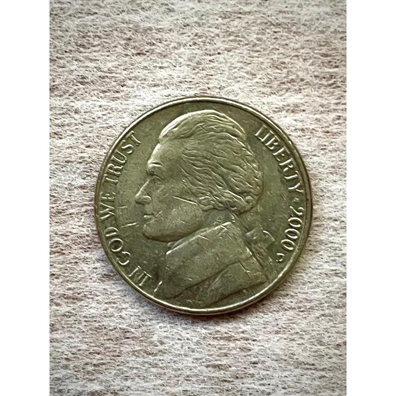 美元硬幣林肯銅板銅幣硬幣美國1⃣️1988年一分2⃣️2012年1分3⃣️2000年五分4⃣️2012年5分-細節圖4
