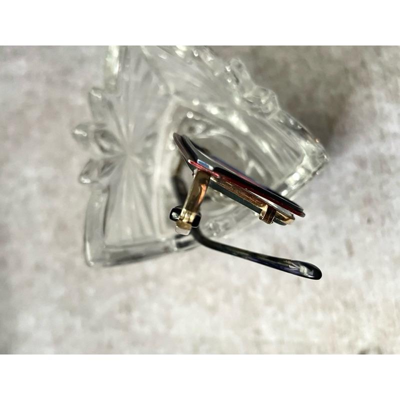 二手 1️⃣老花眼鏡～寶島出品 2️⃣二手日本配全日本堀一彥設計Ptolemy48日本手工製作眼鏡日本配了帶回～變色鏡片-細節圖5