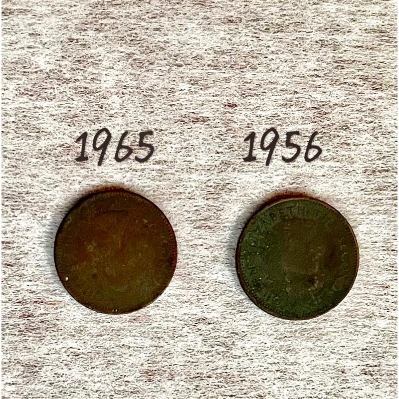 香港 港幣一毫1毫Hong Kong 10 cents 1956 1964年-細節圖2