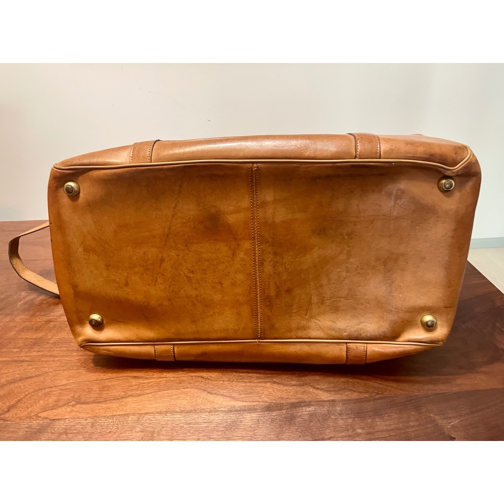 1️⃣卡地亞18K金筆頭銀灰拉絲鋼筆Cartier2️⃣1970年代古董全牛皮HARTMANN經典名牌大型手提箱旅行箱-細節圖9