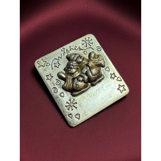 Vintage美國別針1⃣️JJ姐妹公司AJC鍍金霧面園藝2⃣️Best (法les Bernard純銀墜子胸針兩用-細節圖6