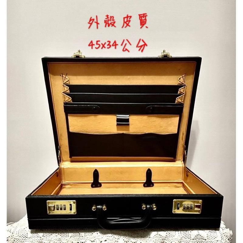 2️⃣個007手提箱1980年代潮流經典Echolac 愛可樂硬殼箱公事箱手提箱1⃣️中國國民黨標2️⃣高級款全真皮-細節圖8