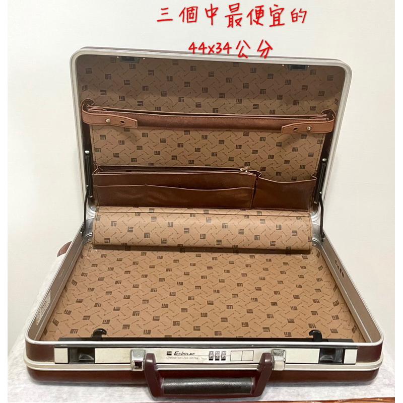 2️⃣個007手提箱1980年代潮流經典Echolac 愛可樂硬殼箱公事箱手提箱1⃣️中國國民黨標2️⃣高級款全真皮-細節圖9