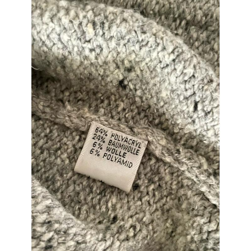 【德製古著背心】歐洲手工薔薇刺繡vintage高品質羊毛棉混紡 巴黎購入孤品優雅復古女裝 精緻鈕扣 原裝進口絕不撞衫-細節圖7