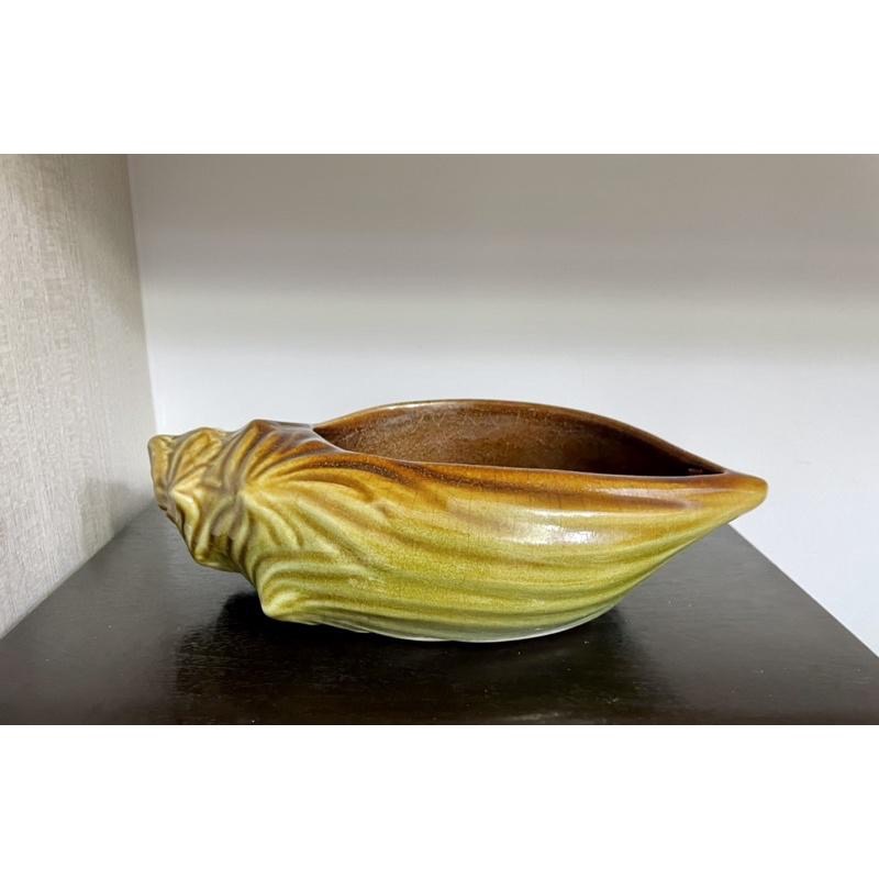 1980年代鶯歌乾圓坊手拉陶瓷手拉胚手工1⃣️荷塘蛙鳴綠荷葉造型青蛙聚寶盆大號2⃣️步步高升插花陶瓷花盆造景花器花瓶盆器-細節圖9