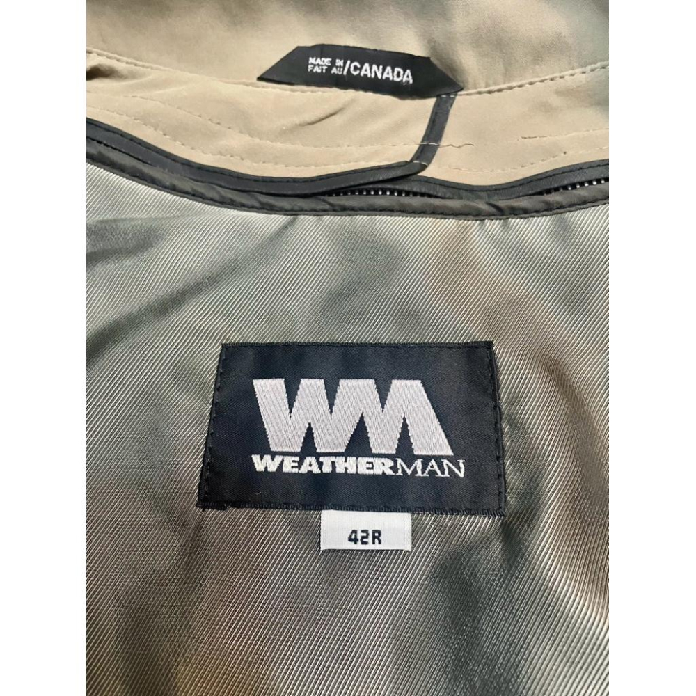 大賠本出售✨加拿大製造 weatherman 1990年代 經典✨可拆式內裡✨風衣外套大衣✨秋冬必備古著✨紳士L號 ✨-細節圖4