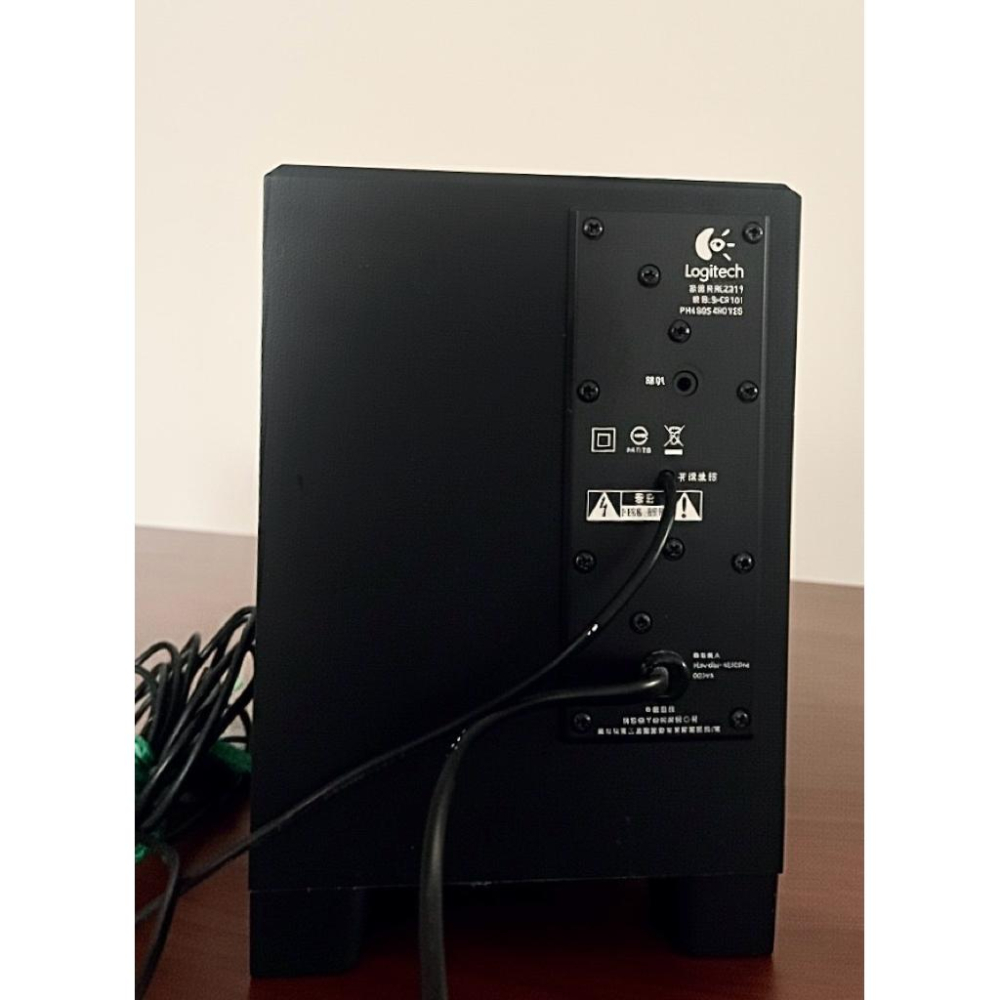 二手Logitech 羅技 Z313 音箱系統，配備重低音喇叭，2.1聲道設計，音質清晰飽滿✨提升聽歌、看電影及遊戲體-細節圖2
