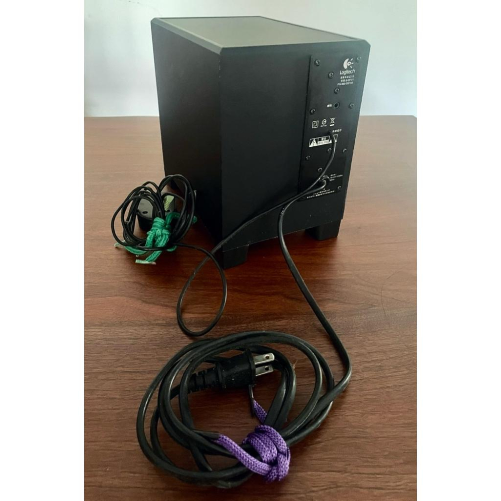 二手Logitech 羅技 Z313 音箱系統，配備重低音喇叭，2.1聲道設計，音質清晰飽滿✨提升聽歌、看電影及遊戲體-細節圖3