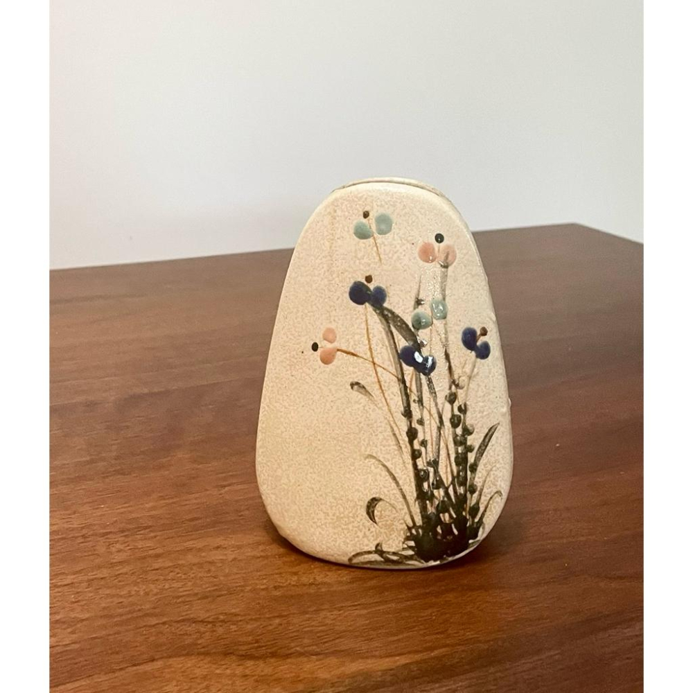 Thistle Vintage✨1990年代泰國小花瓶✨文青風 手繪花草小物✨為生活增添一抹復古優雅-細節圖2