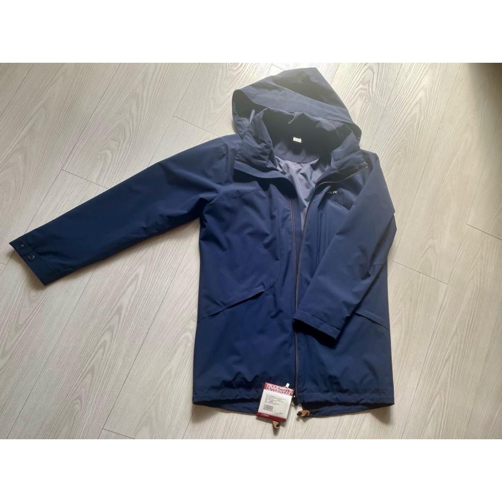 法國頂級品牌✨EIDER 旗艦防水抗風連帽外套 風衣✨全新未使用！原吊牌在✨防水透氣科技✨特價賠本出✨L號-細節圖3