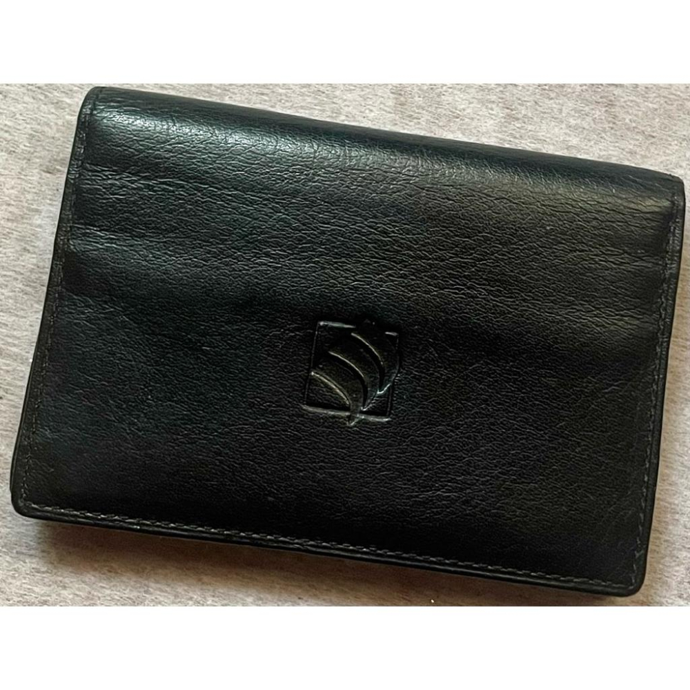 ✨Thistle vintage✨ 花旗併購前華僑銀行絕版✨真皮✨信用卡夾 名片夾 名片夾 車票夾 皮夾✨新古品-細節圖2