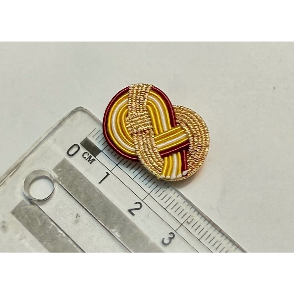 ✨Thistle Vintage✨金銀雙色蝴蝶別針✨金銀各一✨ ✨金澤工藝美學✨日式金箔紋樣胸針 - 典雅東方風情-細節圖7