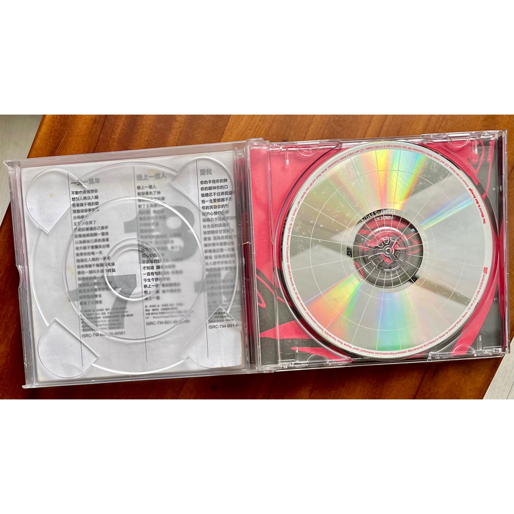 游鴻明《33 多料金選》2001 BMG ✨雙CD 正版二手 附歌詞本✨ 33首經典情歌一次擁有✨-細節圖4
