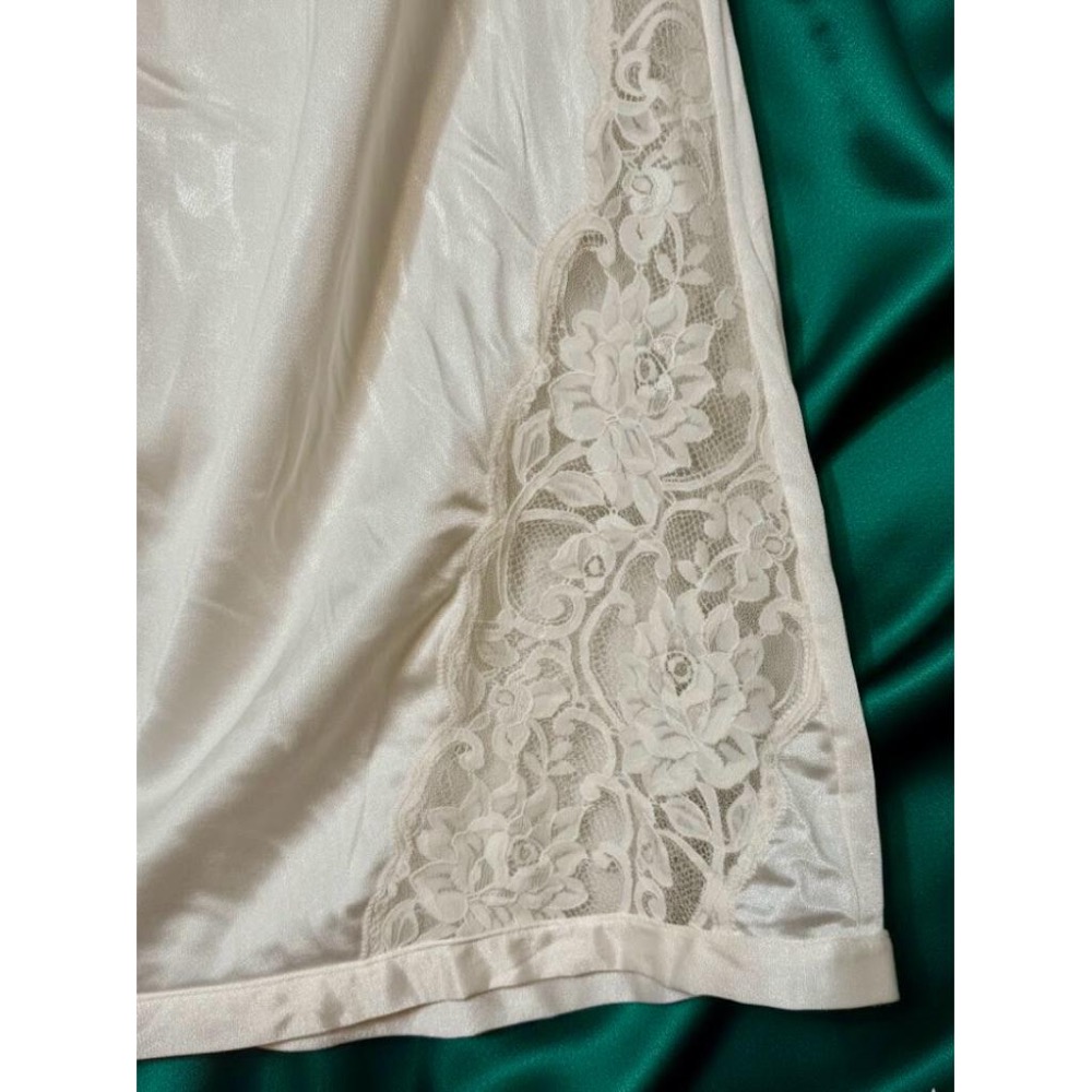 日本製 Wacoal 華歌爾正品 內搭 襯裙一套可拆買🎀因衣櫃斷捨離 品項反應在價格上✨8成新極致蕾絲收腰細肩帶內搭M號-細節圖5