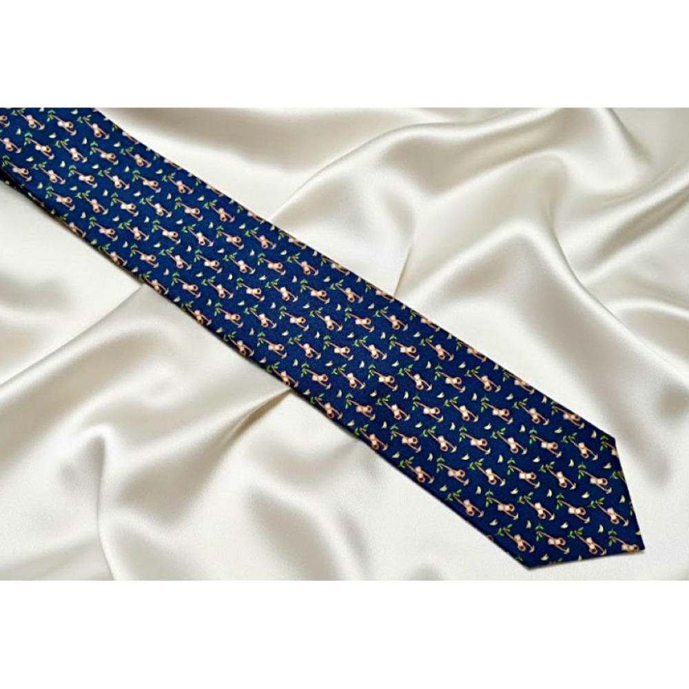 美國製Brooks Brothers 經典二手絲質領帶 ✨知名的布魯克兄弟✨精選品相良好紳士配件✨100% 純絲工藝-細節圖2