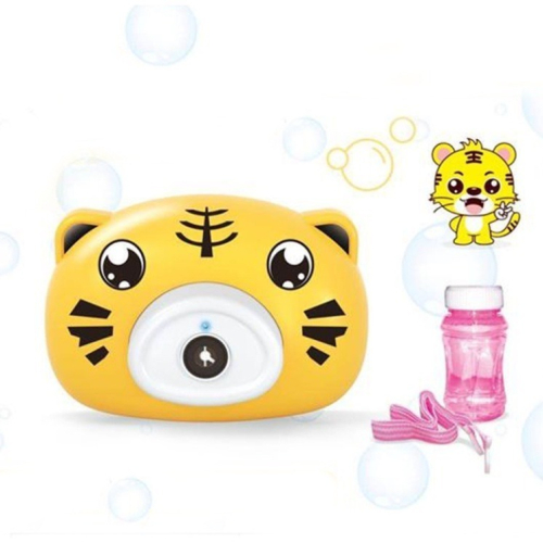 小虎泡泡相機❰醋咪玩具❱ 台灣現貨 泡泡 照相機 可愛老虎 動物造型 電動 泡泡機 戶外玩具 親子 夏天玩具
